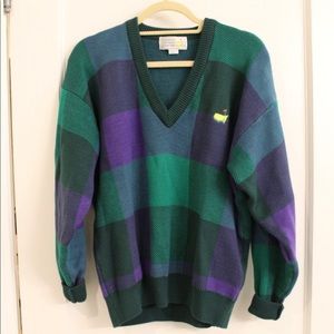 Authentic Masters golf sweater